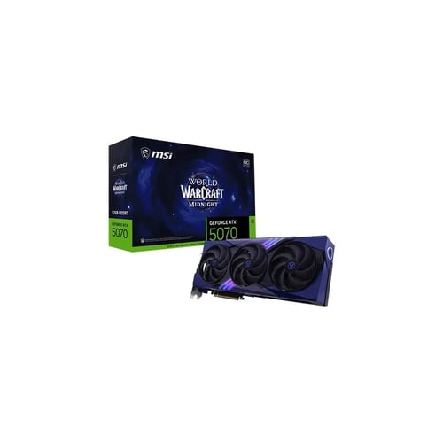 MSI RTX 5070 World of Warcraft Midnight Void Edition OC 12GB GDDR7 Graphics Card - Graphics Cards