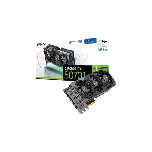 PNY RTX 5070 Ti OC 16GB GDDR7 Graphics Card - Graphics Cards
