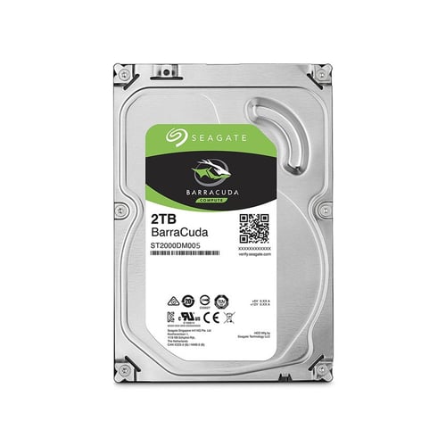 Seagate Barracuda 2TB 5400 RPM Hard Drive - SSD & Storage
