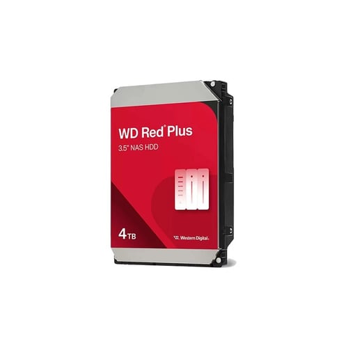 WD Red Plus 4TB 5400 RPM NAS Internal Hard Drive - SSD & Storage