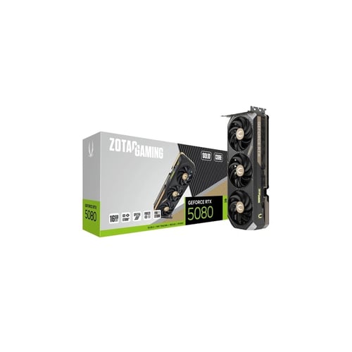 Zotac Gaming RTX 5080 Solid Core 16GB GDDR7 Graphics Card - Graphics Cards