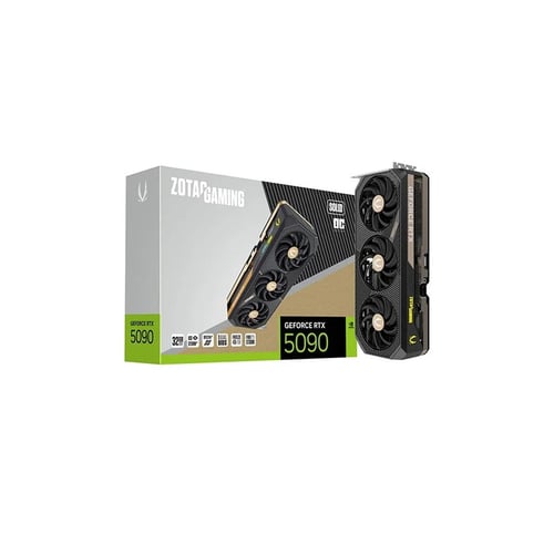 Zotac Gaming RTX 5090 Solid OC 32GB GDDR7 Graphics Card - Graphics Cards